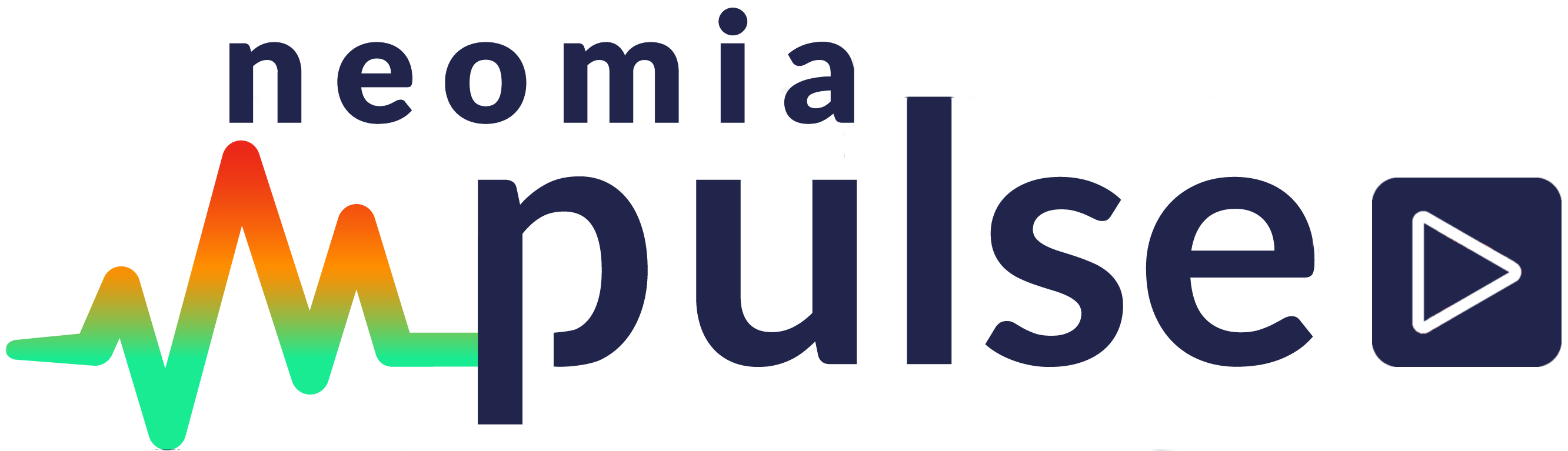 Neomia pulse Play blue logo